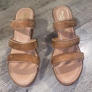 Marcella Italian Cork Wedge Heels size 9